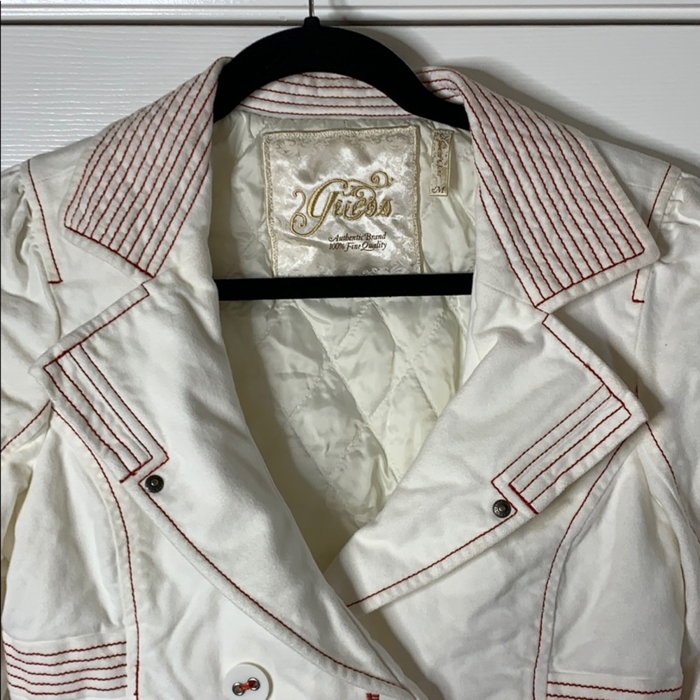 Guess Crop 2- Button Jacket - image 2